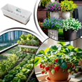 thumbnail image 4 of Self Watering Plant Pots - Vegetables Container,with Base, Drainage Hole, and Absorbent Rope Rectangular Flower Pots,for Cultivation Garden Windowsill Terrace Porch Courtyard, 4 of 18