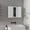 4#White, variant on DUOSONG Light Grey 2-Shelf Bathroom Cabinet Light Gray Particle Board Bath & Faucets Bathroom Storage