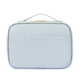 thumbnail image 2 of Bolsa de maquillaje 2 en 1, cosméticos, doméstico, herramientas de maquillaje, brochas, bolsa de higiene con bolsa interior, bolsa con cremallera, Azul Sunnimix  Neceseres colgantes, 2 of 8
