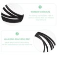thumbnail image 5 of FONDOTIN 5Pcs Washing Machine Belt Rubber O-Type for Washer Part 8.3x0.4x0.2in, 5 of 5