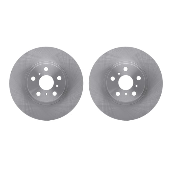 Dynamic Friction Company Front Brake Rotors 6002-76045