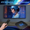 thumbnail image 5 of Transpeed Android 13 TV Box ATV Dual Wifi con TV Apps 8K Video BT5.0 + RK3528 4K 3D Voice Media Player Set Top Box, 5 of 5