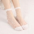 thumbnail image 5 of YooGuoGuo Women Sheer Socks Sheer Ankle Socks for Women and Girls, 5 of 7
