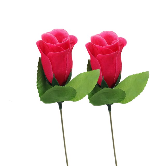 Billuyoard 2 bolsas añaden un toque de romance al hogar con flores de seda de capullo de primavera románticas y elegantes para decorar rosas Decoración rosario