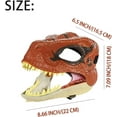 thumbnail image 4 of Dog Dinosaur Mask, Dinosaur Dog Mask for Large and Medium Dogs, Dinosaur Mask Moving Jaw for Costume Party, 4 of 8