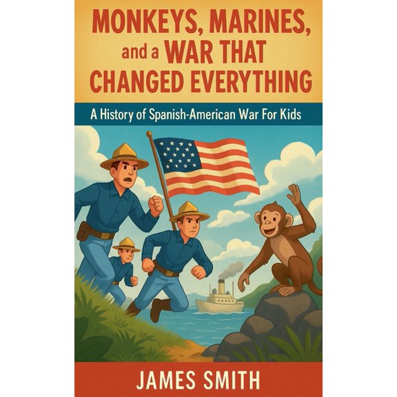 Monkeys, Marines, and a War That Changed Everything: A History of the Spanish-American War For Kids, (Paperback)