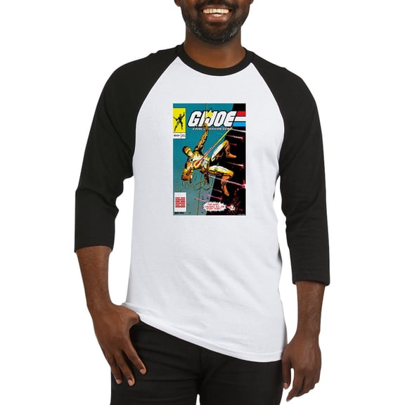 CafePress - G.I. Joe Silent Interlude - Cotton Baseball Jersey, 3/4 Raglan Sleeve Shirt