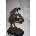 thumbnail image 5 of Nifao Rattlesnake by Remington Bronze Statue , Exquisite Western Art Piece for Home, Office, or Ranch Décor – Bronze Statue, Western Art, 17"L x 10"W x 25"H, 5 of 12