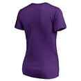 thumbnail image 3 of Women's Purple Colorado Rockies Team Lockup T-Shirt, 3 of 3