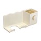 thumbnail image 2 of Organizador de herramientas para el cabello de pared sin taladro | Cesta de baño para secador, plancha y cepillos | Plástico ABS, impermeable, adhesivo y con tornillos, 2 of 6