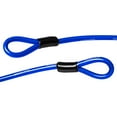 thumbnail image 3 of DocksLocks Anti-Theft Weatherproof Coiled Security Cable Looped EndsBicycle Locks, Blue, 3 of 10