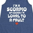 thumbnail image 3 of Instant Message - I'm A Scorpio Loyal To A Fault - Toddler & Youth Girls A-line Dress, 3 of 6