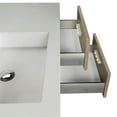 thumbnail image 6 of Cutler Kitchen and Bath Beachwood 42" Wood Wall Mount Bathroom Vanity in Oak, 6 of 6