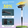 thumbnail image 2 of 12 Pack RGB Solar Spot Lights : 2 IN 1 Solar Lights Outdoor with 8 Lighting Modes & PC Light Guide Column for Tree Garden Yard Pathway,RGB Color Changing Landscape Lights,IP65 Waterproof, 2 of 9