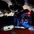 thumbnail image 1 of Hearth & Gear Bike Light Wireless Remote Control Turn Signal Tail Light For Road Cycling Night Riding Indicator Cool Design USB Rechargeable Outdoor Cycling Accessories Night Bike Lights B Agile, 1 of 6