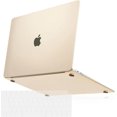 thumbnail image 1 of czcpp-Compatible with MacBook Air 13 inch Case 2022-2018 Release A2337 M1 A2179 A1932 Touch ID, Ultra-Thin Slim Natural Original Color Protective Plastic Hard Shell&Keyboard Cover, Starlight Clear, 1 of 4