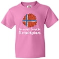 thumbnail image 3 of Inktastic I'm So Cute, I Must be Norwegian Sunflower Norway Flag Youth T-Shirt, 3 of 5