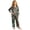 H6-Green, variant on Christmas Silk Pajamas for Kids Girls 2 Piece Cute Graphic Pjs Fall Winter Button Down Long Sleeve Top and Pants Holiday Home Loungewear Sizes 7-8 Years