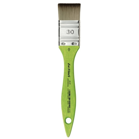 da Vinci FIT Synthetics Student Brush, Synthetic, Acrylic, Watercolor & Oil, Mottler, Series 5073, Size 30