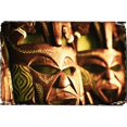 thumbnail image 1 of African Masks Poster Print, Large - 36 x 24, 1 of 1