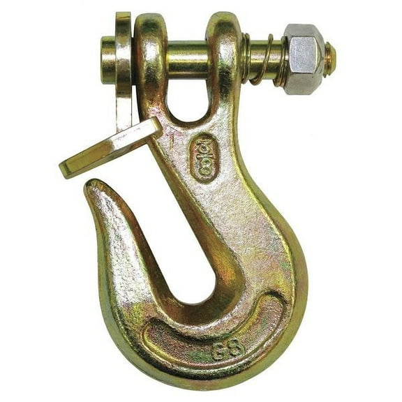 B/a Products Co Grab Hook,Steel,G80,7100 lb.,Gold Plated G8-200-38