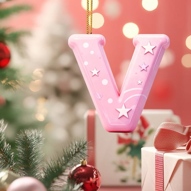 Colgante de árbol de Navidad acrílico 2D | Adorno para mochila y coche | Accesorio de decoración navideña para el hogar, la oficina o el vehículo | Set de regalo de decoración festiva (1 unidad)