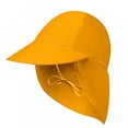 thumbnail image 6 of BULLPIANO Toddler Sun Protection Hats Breathable Caps Wide Brim Neck Flap Bucket Hats UPF 50+ Quick Drying Summer Beach Hat, 6 of 8