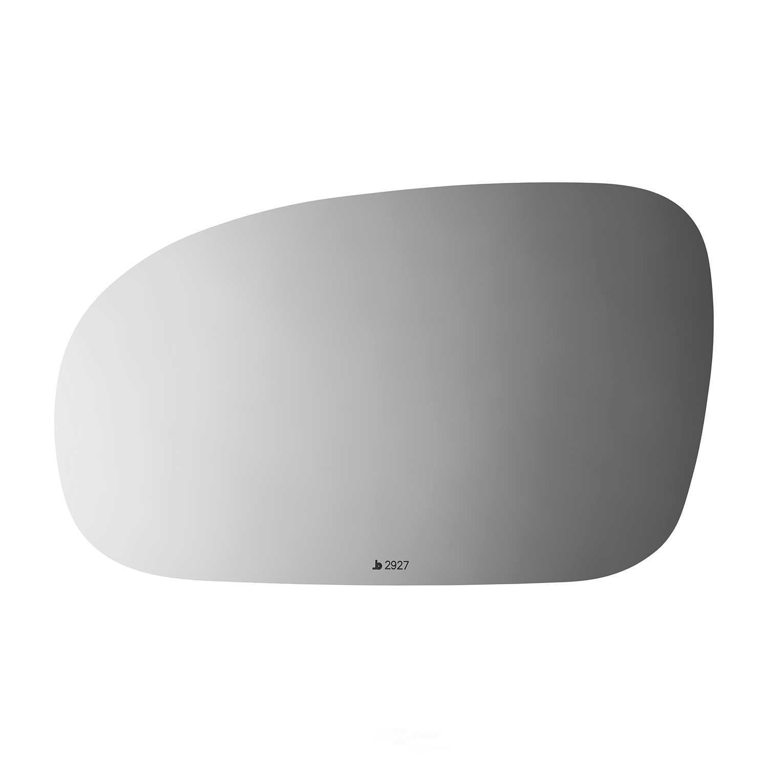 Burco Side View Mirror Replacement Glass - Clear Glass - 2927