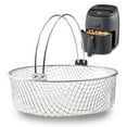 thumbnail image 5 of Stainless Steel Basket with Handle Removable Tools Colander Insert Deep Fry Mesh Basket for Kitchen French Fries Baking Meats Oven, 5 of 8
