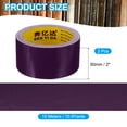 thumbnail image 2 of Uxcell 2"x0.01" Bookbinding Tape 2 Roll 11 Yard Cloth Bookbinding Repair Tape Book Binding Tape Self Adhesive Purple, 2 of 5