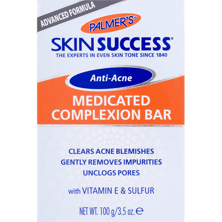 Palmer's Skin Success Anti-Acne Medicated Complexion Bar, 3.5 (Best Soap For Cystic Acne)