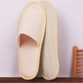 thumbnail image 4 of KYAIGUO 6PCS Men's Spa Slippers Anti-Slip Disposable Slippers Washable Hotel Slippers Guest Slippers Suitable for Home, Bathroom, Hotel, Spa Center, 4 of 7