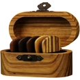 thumbnail image 2 of Juego de púas de guitarra para bajo acústico, púas de guitarra personalizadas con caja, púas de guitarra con estuche, correas de guitarra personalizadas, soporte para púas, 2 of 5