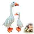thumbnail image 2 of DVKOVI Porch Goose Statue White Big ResIn Garden Lawn Yard FigurIne Duck Decorative FigurInes for Patio Entryway A 16cm, 2 of 9