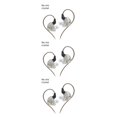 thumbnail image 3 of Tholdsy Auricular CCA CA4 3.5mm Bluetooth In-ear Auriculares para juegos Auriculares con cable para juegos portátiles, blanco, sin micrófono Type1 NO1, 3 of 6