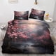 thumbnail image 1 of Árbol Funda Nórdica Tamaño Completo Set, Paisaje Japonés Ropa de Cama Decoración del Dormitorio,, 1 of 7