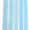 thumbnail image 2 of Electroplate Glass Beads Strands Pearl Luster Plated Faceted Rondelle Light Blue 6x5mm Hole: 1mm about 84~85pcs/strand 41.5~42cm, 2 of 3