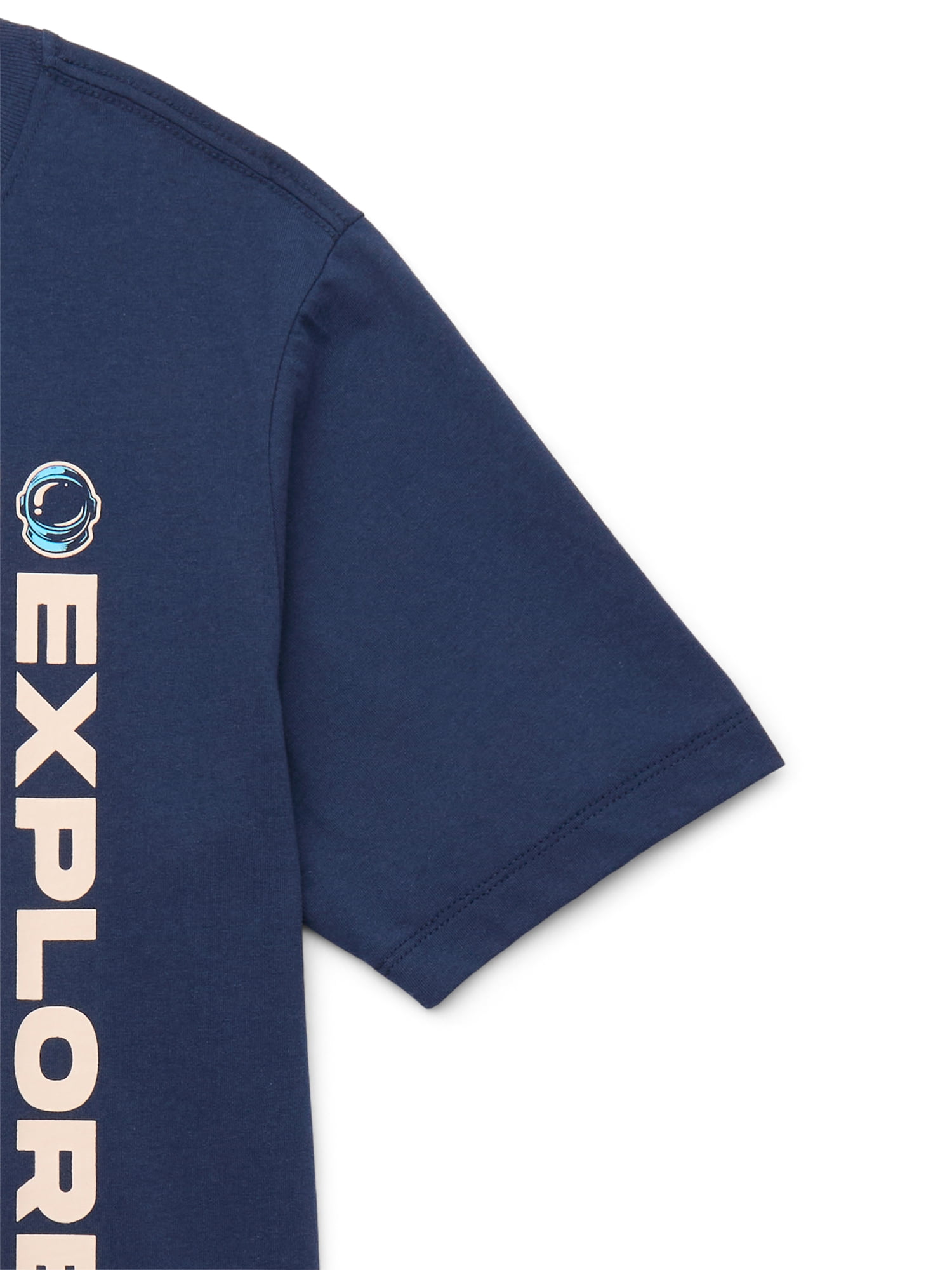 Wonder Nation Boys Space Explorer Graphic Tee, Sizes XS-XXL