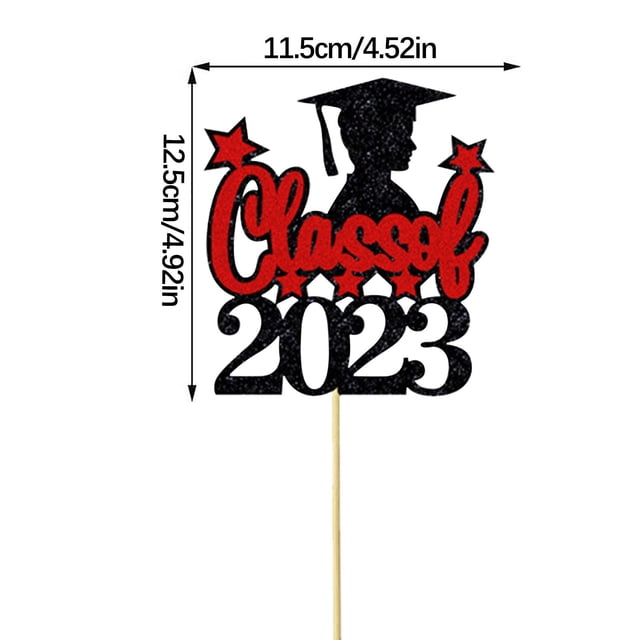 Graduation Party Cake Decoration Insert Season Of Graduation Theme Party Decoration