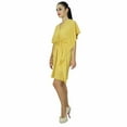 thumbnail image 2 of Bimba Women Plain Kaftan Dress Beach Cover Up Cotton Solid Caftan, 2 of 5