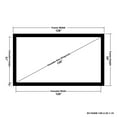 thumbnail image 4 of EluneVision Reference Studio AudioWeave 4K 130" 2.35:1 Fixed-Frame Projector Screen, 4 of 4