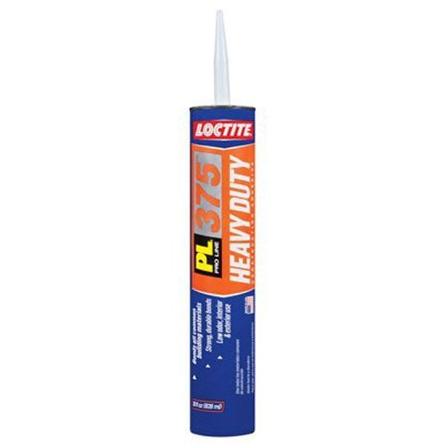 Loctite PL 375 Heavy Duty VOC Latex Construction Adhesive 28-Ounce Cartridge 1390599