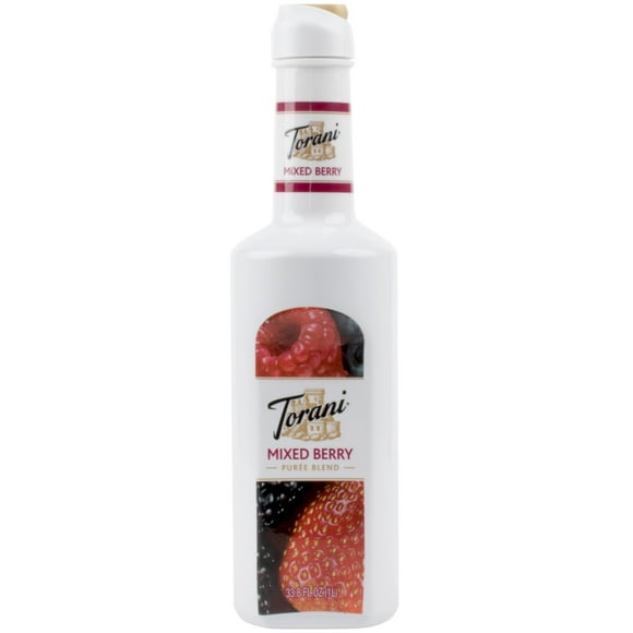 Torani 1 Liter Mixed Berry Puree Blend