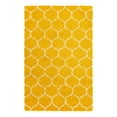 thumbnail image 3 of Unique Loom Trellis Shag Collection Area Rug - Ruby (5' 3" x 8' Rectangle Yellow/Ivory), 3 of 11
