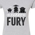 thumbnail image 3 of Raya and the Last Dragon - Fuzzy Fury - Juniors Fitted Graphic T-Shirt, 3 of 5