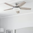 thumbnail image 2 of Honeywell Carmel Ceiling Fan, Quiet Motor and Remote Control, 48 Inch, Matte Nickel, 2 of 19