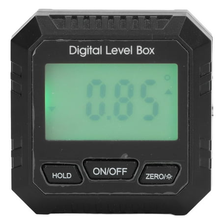 

Angle Level Finder Inclinometer Magnetic With Backlight For Auto Repair Black