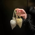 thumbnail image 5 of Luxury Small Bling Heart Shape Rhinestones Evening Clutch Purse Ladies Fashion Bag For Women Chain Shoulder Bag Party Gift, 5 of 10