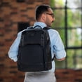 thumbnail image 3 of LENZN Business Backpack, Unisex Fits for 15.6-inch Laptop with USB Charging Port, Durable Ballistic Nylon, 3 of 10
