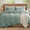 Sage Green (No Comforter), variant on U by Bedsure 100% Washed Cotton Duvet Cover Queen Size, PureWoven Plain Simple & Soft Comforter Cover for All Seasons(Linen, Queen)